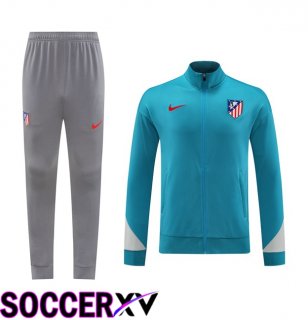 Atletico Madrid kit Training Jacket Suit Blue 2024/2025