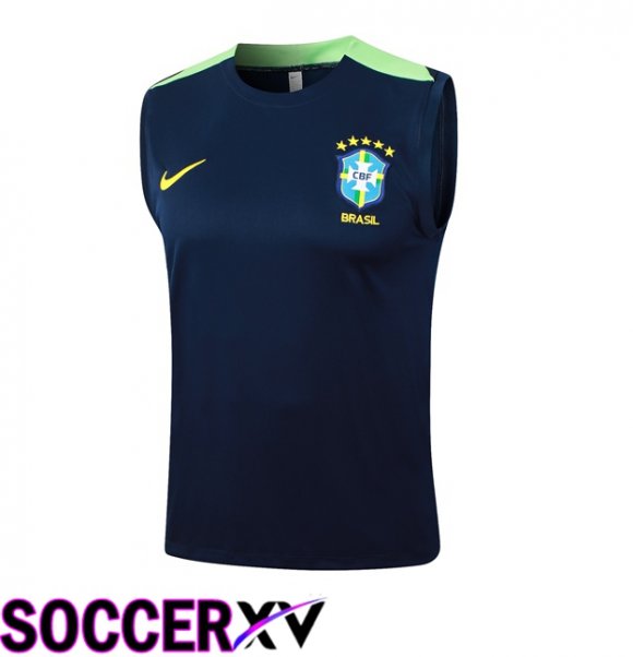 Brazil Gilet Soccer Blue Royal 2024/2025