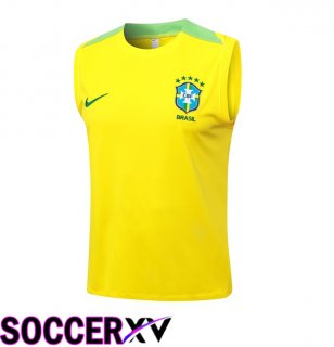 Brazil Gilet Soccer Yellow 2024/2025