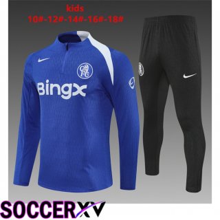 FC Chelsea Kids kit Training Tracksuit Blue 2025/2026