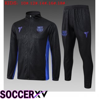 FC Barcelona Kids skit Training Tracksuit - Training Jacket Black 2025/2026  FC Barcelona Kids skit Training Tracksuit - Training Jacket Black 2025/2026