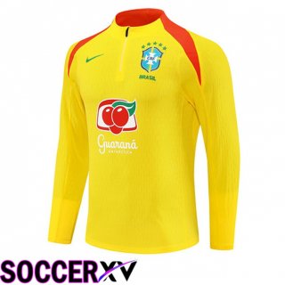 Brazil Training Sweatshirt Yellow 2025/2026