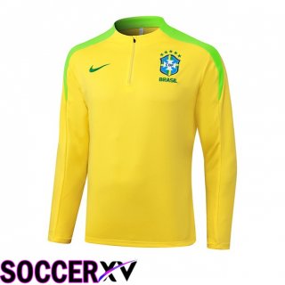 Brazil Training Sweatshirt Yellow 2025/2026
