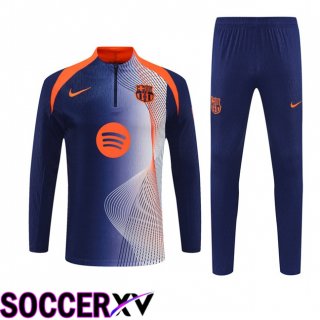 FC Barcelona kit Training Tracksuit Blue Royal Orange 2025/2026