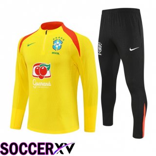 Brazil kit Training Tracksuit Yellow 2025/2026