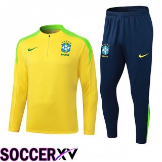 Brazil kit Training Tracksuit Yellow 2025/2026