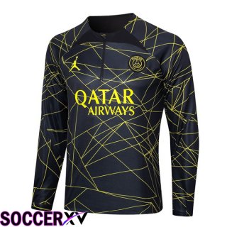 JORDAN Paris PSG Training Sweatshirt Black 2023/2024