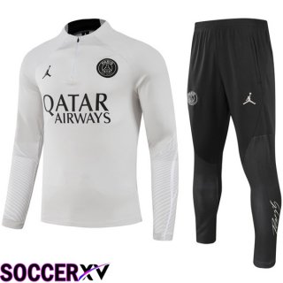 JORDAN Paris PSG Training Tracksuit Suit Grey 2023/2024