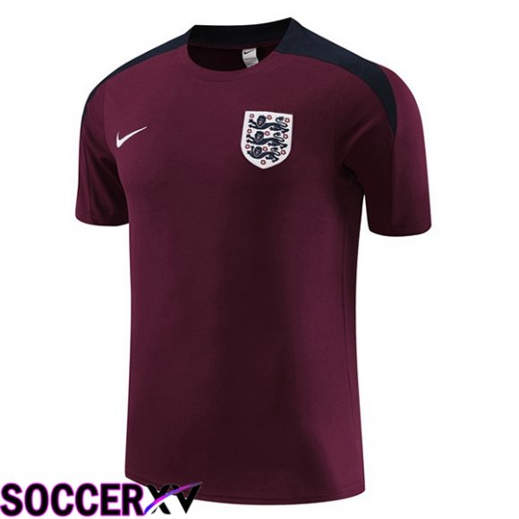 England Training T Shirt Red 2023/2024