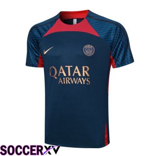 Paris PSG Training T Shirt Royal Blue 2023/2024