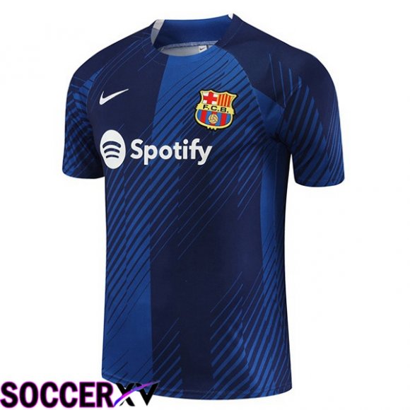 FC Barcelona Training T Shirt Blue 2023/2024