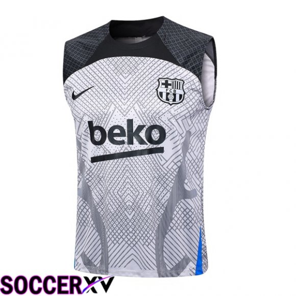 FC Barcelona Soccer Vest Grey 2023/2024