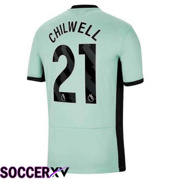 FC Chelsea (Chilwell 21) Soccer Jersey Third Green 2023/2024