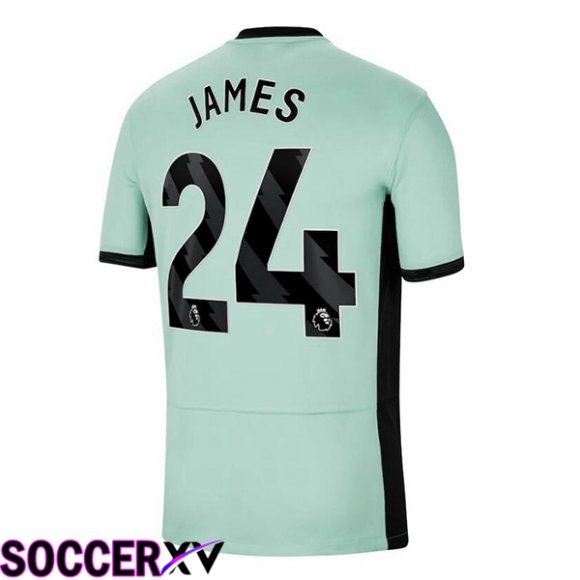 FC Chelsea (James 24) Soccer Jersey Third Green 2023/2024