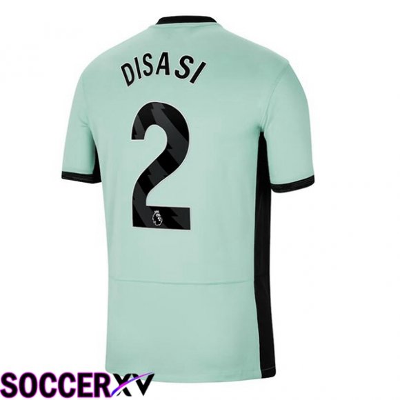 FC Chelsea (Disasi 2) Soccer Jersey Third Green 2023/2024