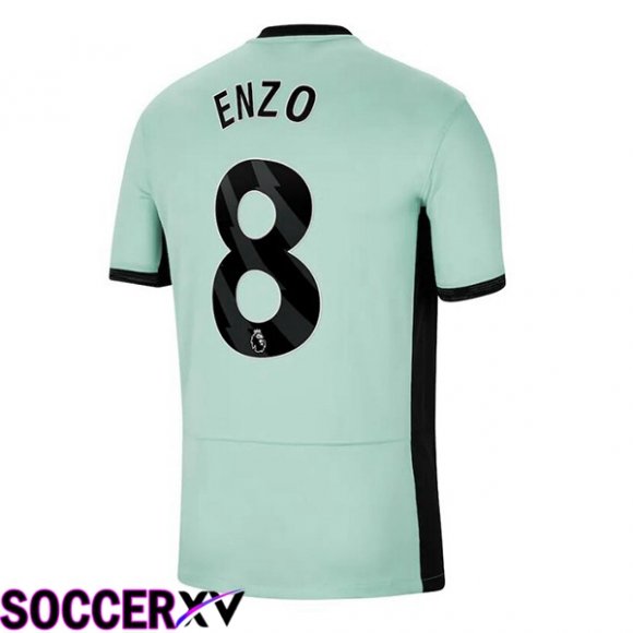 FC Chelsea (Enzo 8) Soccer Jersey Third Green 2023/2024