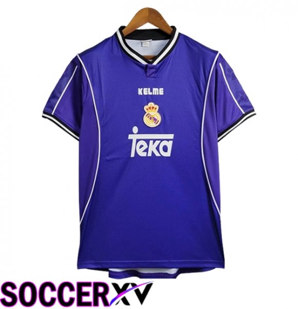 Real Madrid Retro Away Soccer Jersey 1997/1998