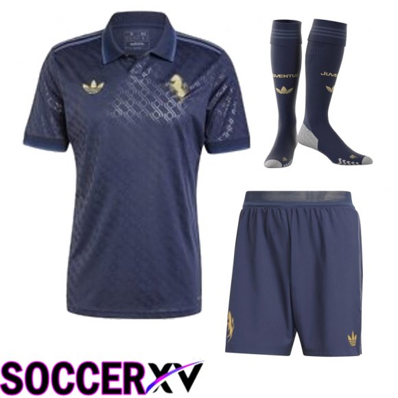 Juventus Third kit Soccer Jersey (Shorts + Socks) 2024/2025