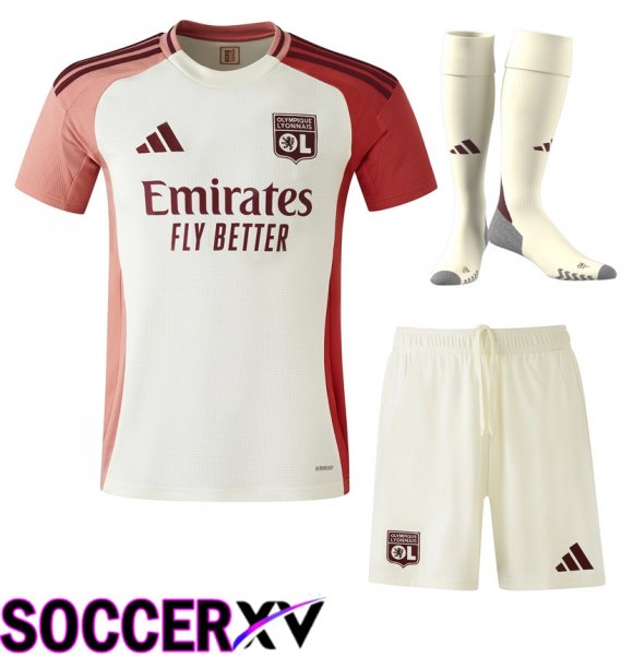 lyon OL Third kit Soccer Jersey (Shorts + Socks) 2024/2025