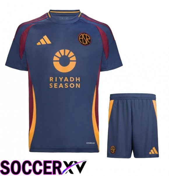 AS Rome Third kit Soccer Jersey + Shorts 2024/2025