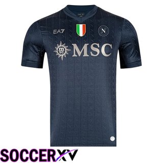 SSC Napoli Soccer Jersey Champions League Edition Black 2025/2026