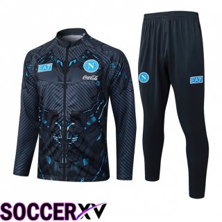 SSC Napoli kit Training Tracksuit - Training Jacket Grey 2025/2026