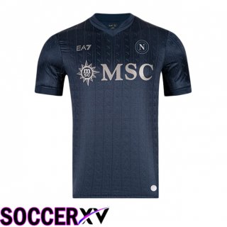SSC Napoli EURO Third Soccer Jersey Black 2025/2026