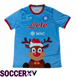 SSC Napoli Soccer Jersey Special Edition Blue 2025/2026