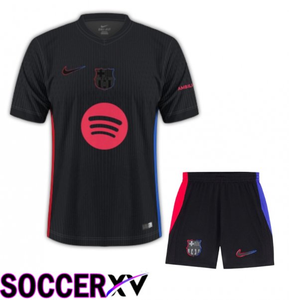 kit Soccer Jersey FC Barcelona Away kit Soccer Jersey + Shorts 2024/2025