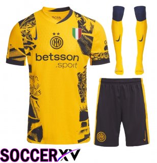 Inter Milan Third kit Soccer Jersey (Shorts + Socks) 2024/2025