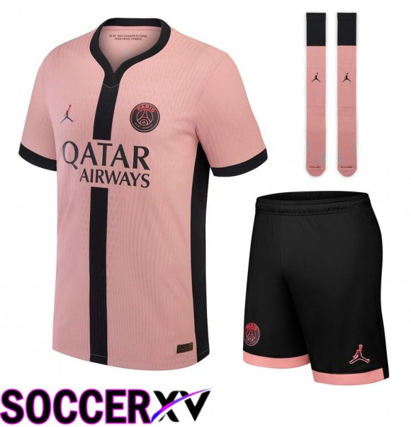 Paris PSG Third kit Soccer Jersey (Shorts + Socks) 2024/2025