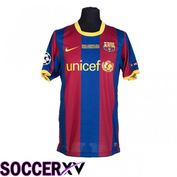FC Barcelona Retro Home Soccer Jersey Blue Red 2010-2011  FC Barcelona Retro Home Soccer Jersey Blue Red 2010-2011