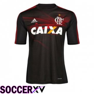 Flamengo Retro Third Soccer Jersey Black 2013-2014