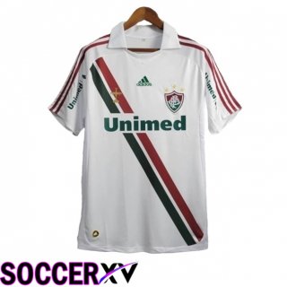 Fluminense Retro Away Soccer Jersey White 2009-2010