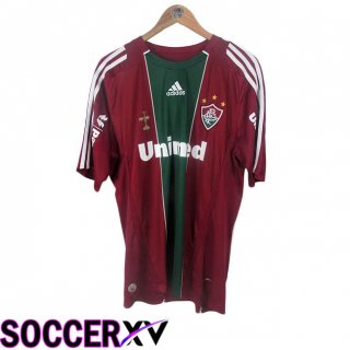 Fluminense Retro Third Soccer Jersey Red Green 2009-2010