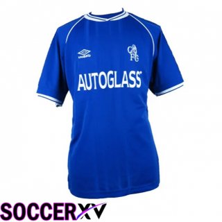 FC Chelsea Retro Home Soccer Jersey Blue 1999-2001