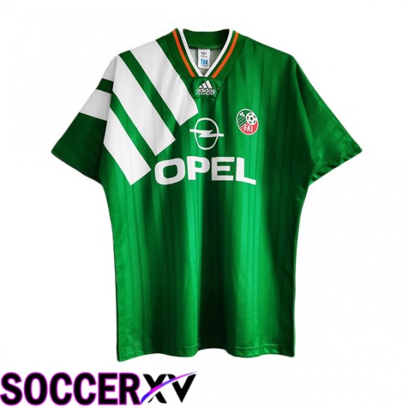 Ireland Retro Soccer Jersey Green 1992-1994