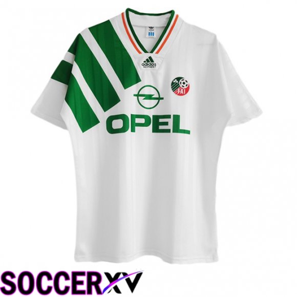 Ireland Retro Soccer Jersey White 1992-1994