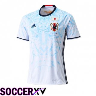 Japan Retro Away Soccer Jersey White 2016-2017