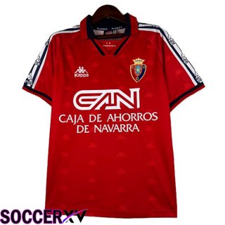 CA Osasuna Retro Soccer Jersey Home Red 1995-1997