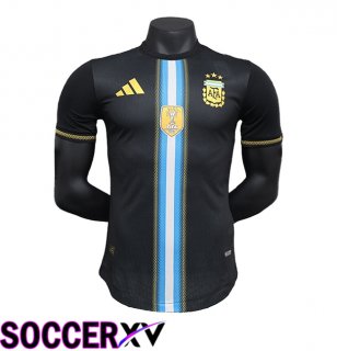 Argentina Soccer Jersey Special Edition Black 2024/2025