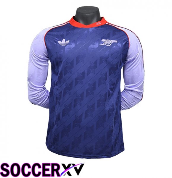 Arsenal Long sleeve Soccer Jersey Special Edition Purple 2024/2025