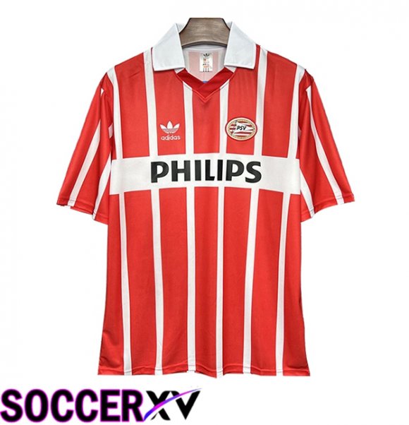 PSV Eindhoven Retro Home Soccer Jersey 1990