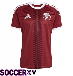 Qatar Home Soccer Jersey Soccer World Cup 2026