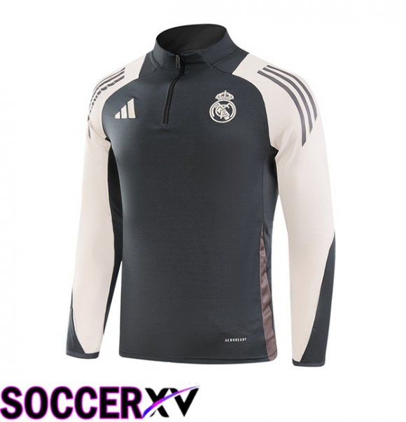 Real Madrid Training Sweatshirt Grey 2024/2025