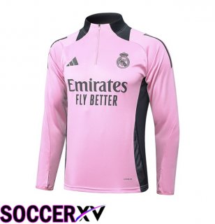 Real Madrid Training Sweatshirt Pink 2024/2025