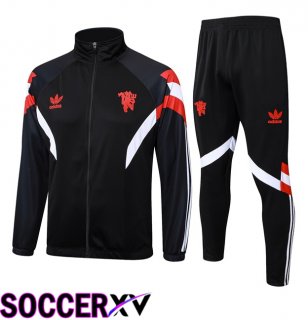 Manchester United kit Training Jacket Suit Black 2024/2025