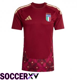 Italy Goalkeeper Soccer Jersey Brown 2026/2027