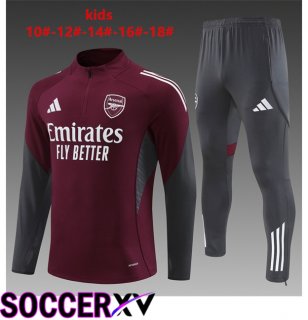 Arsenal Kids kit Training Tracksuit Brown 2025/2026