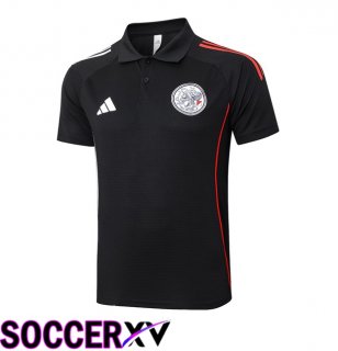 AFC Ajax Soccer Polo Black 2025/2026